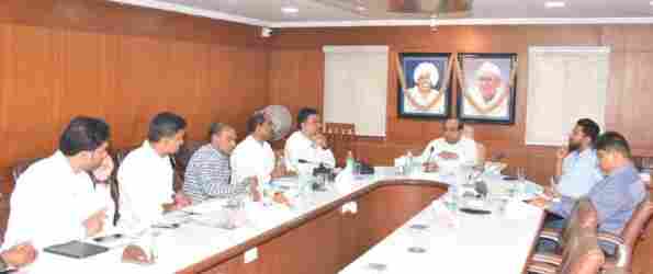 Radhakrishna Vikhe Patil Leave the blue cycle in the second week of January
