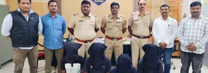 Gang of thieves who broke into shops in Sangamner arrested