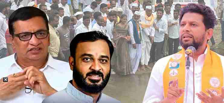 Minister Radhakrishna Vikhe Patil targets Congress leader Balasaheb Thorat