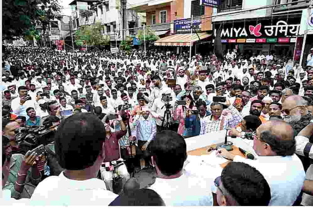 We will answer as and when the time comes Minister Vikhe Patil's direct warning