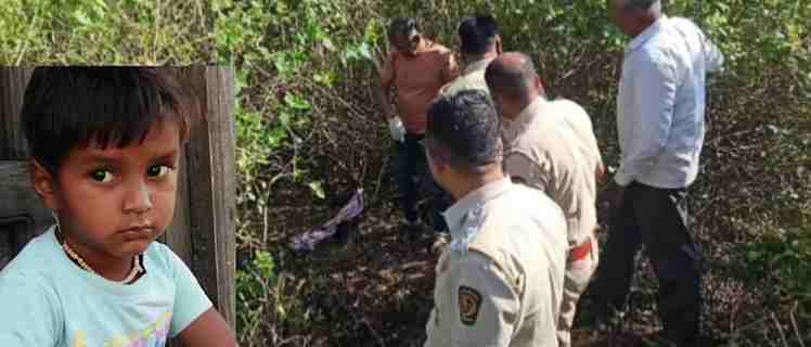 A leopard snatched a small child before our eyes