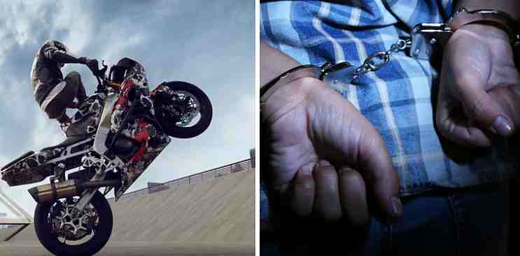 Thrilling reel made, a complete turn of events, police took both into custody