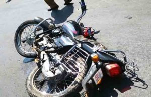 Sangamner: A motorcycle was killed by an unknown vehicle