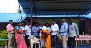 sangamner news zp school zhole