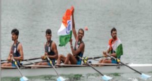 Dattu Bhoknal's gold medal, the son of Mangalpur village in Sangamner