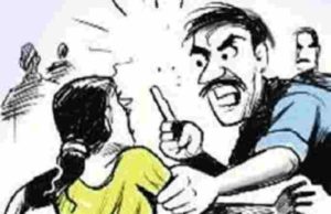 sangamner taluka news a car hit the young man