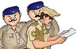 Rajur police did the task of Market