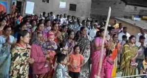 Latest News Akole Crowds of devotees visit Varadavinayak