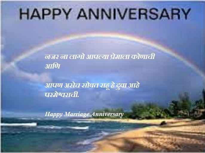 anniversary sms Marathi