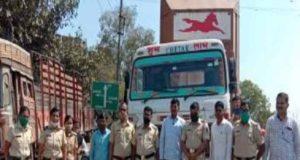 Sangamner Container theft 