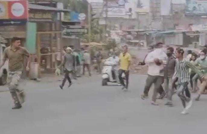 Sangamner Police attack four arrested