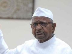 Senior social worker Anna Hazare admitted to hospital