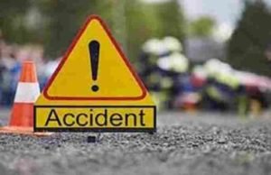 Ahmednagar Accident Private bus and container collided head-on
