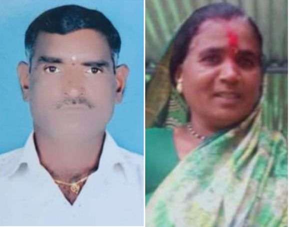 Shrirampur Husband and wife killed on the spot in a tragic accident 