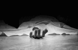 Kopargaon Dead body being found while filling water with sugarcane