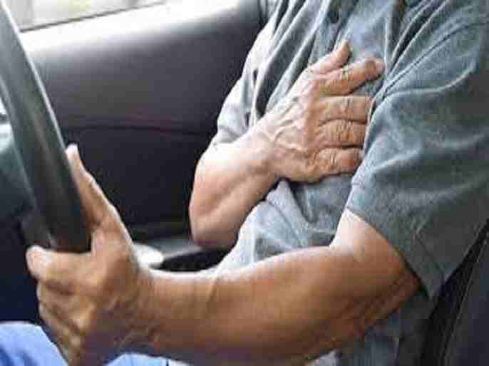  Sinnar Akole Driver heart attack in car