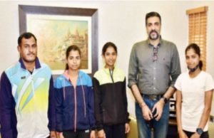Ahmednagar parner Alkuti three girls parentship Narendra Fhirodiya