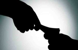 bribe from the state tax officer, the bribery department caught him red-handed