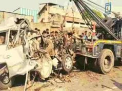 Solapur Five killed in truck-car crash Accident