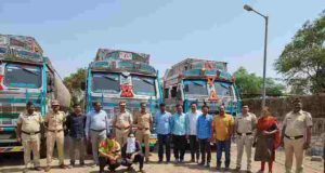 crore of spirits used for making fake liquor seized at Sangamner