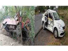 Newsa Bus car Accident one death two injured