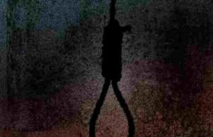 Suicide by hanging a mango tree with a rope in Sangamner taluka