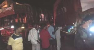 Warakari's truck had a terrible accident one death