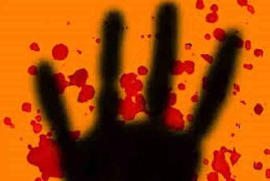 minor boy murder his mother's lover with a scythe