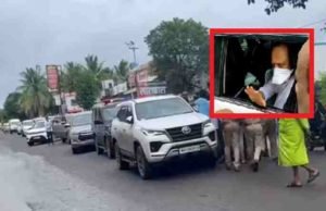 State Opposition Leader Ajit Pawar's convoy was stopped in Akole today live