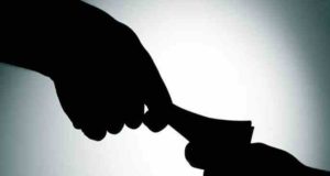 Child development project officer arrested by LCB while taking bribe