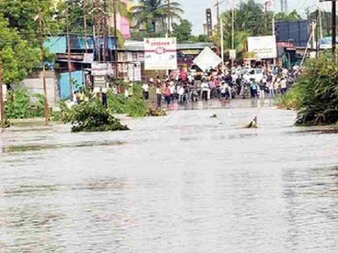 Heavy Rain city collapsed, water entered the houses, citizens died