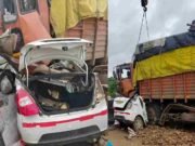 accident between Swift car and Eicher Tempo, 6 killed in same family