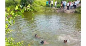 Two school children who went swimming in the lake drowned