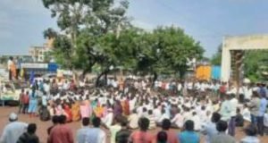 meeting in Ghulewadi against beating case, strictly closed