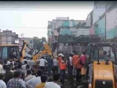 Unfortunate death of five people due to building collapse accident