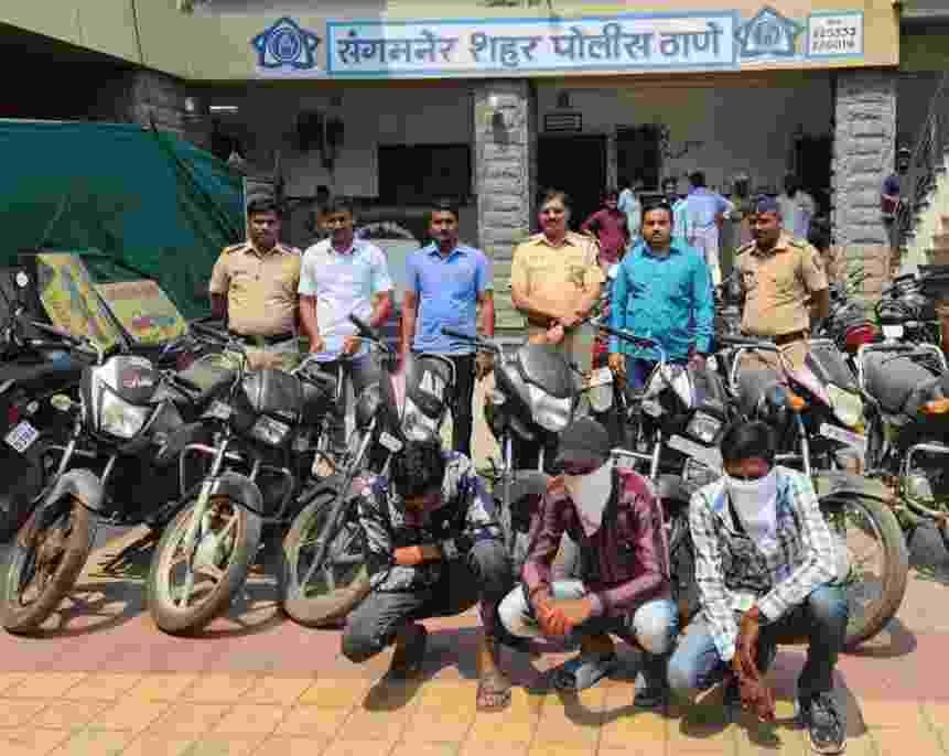 Gang of two-wheeler thieves Arrested