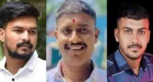 Accident Bhardhav ST crushed three friends, three were killed