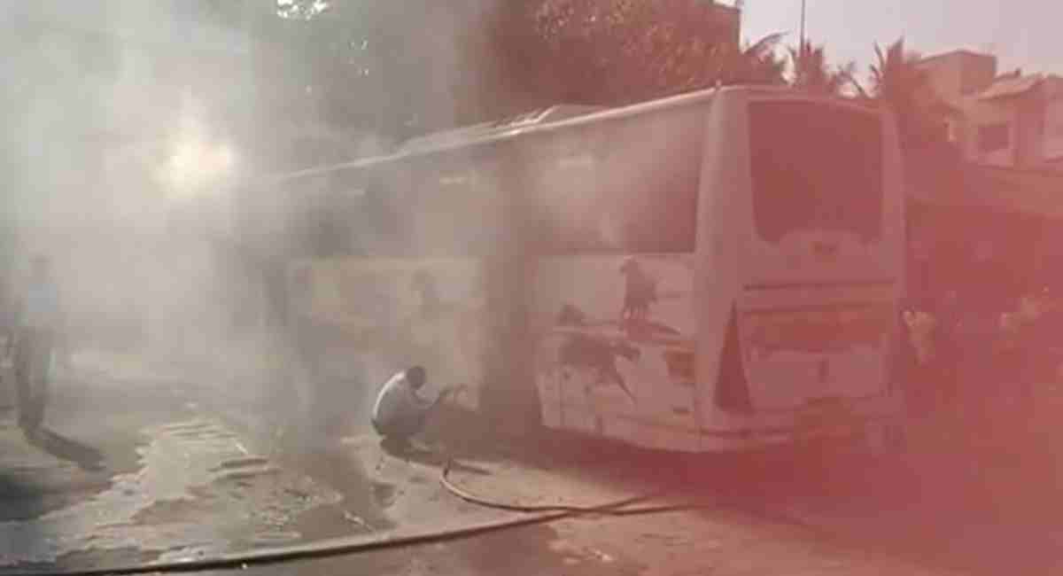 Shivshahi Bus Fire at Nashik