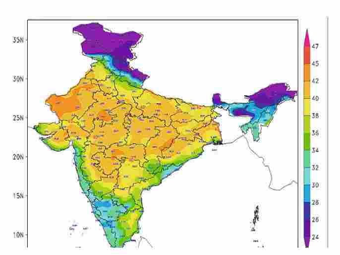 Weather Alert Two died due to heat stroke, the temperature exceeded 43 degrees