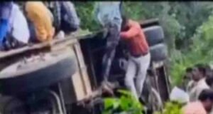 Buldhana ST Bus Accident 55 passengers