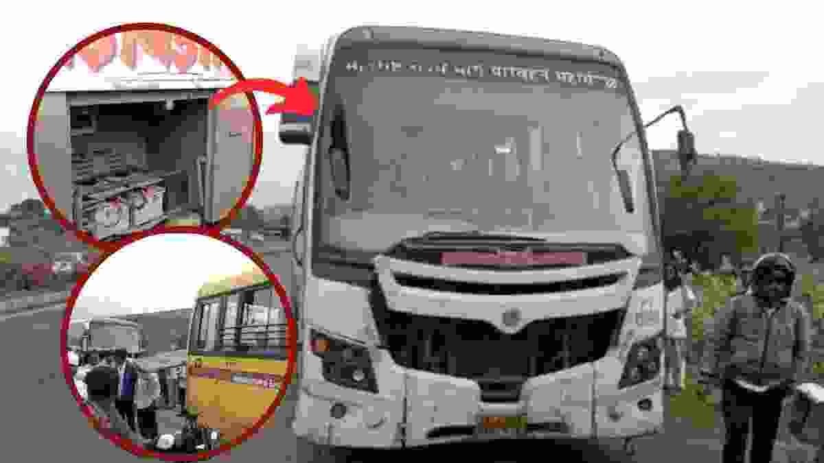 Nashik Pune Highway Bus Accident