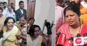 Attempt to put slippers on Sushma Andhare in Ahmednagar