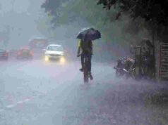 Heavy rain with gale force in the state in next 48 hours