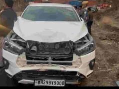 Union Minister Ramdas Athawale's vehicle accident