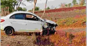 car collides with a bike Two children were killed along with husband and wife
