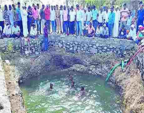 Death of an only child after drowning in well water