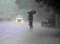 Unseasonal rain in Sangamner