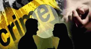 Suspecting his wife's character, the husband slit his wife's throat