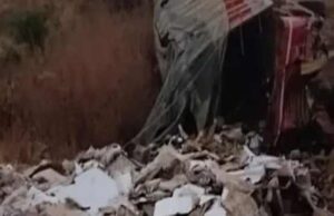 Truck falls into ravine after driver loses control, truck driver killed