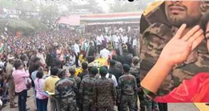 Sandip Gaykar Martyred while fighting terrorists in Jammu and Kashmir